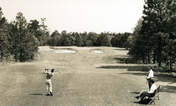 The 9th hole of No. 2 remains one of the iconic course’s toughest.