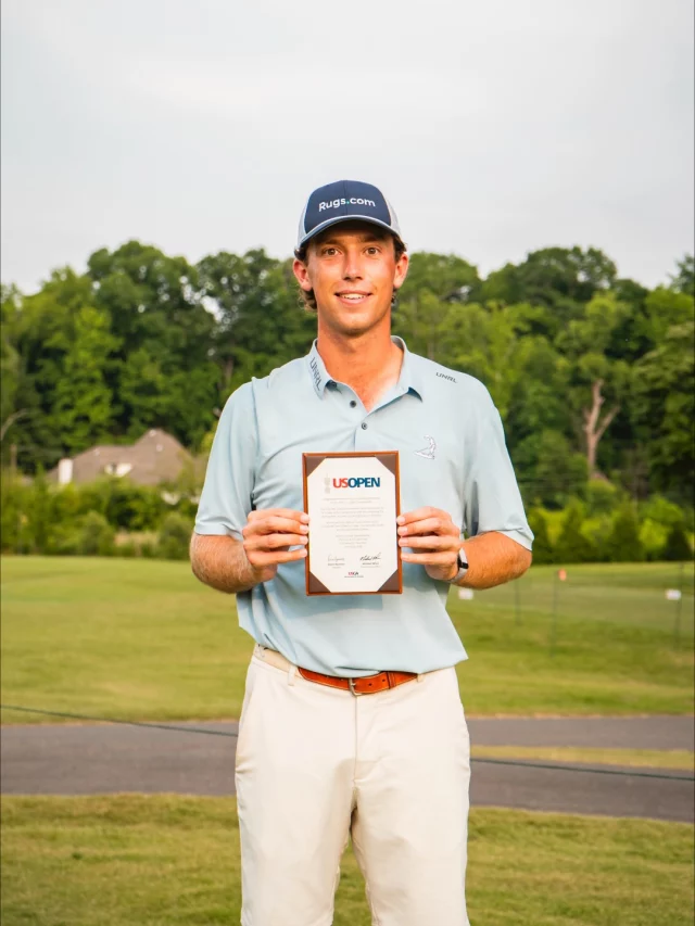 Pinehurst local @jacksonvanparis qualified for the @usopengolf today (with the Putter Boy on his chest no less). Best of luck to both Jackson and his caddie @nick_boulanger21 at Shinnecock later this month 

📸 @cgagolf1909