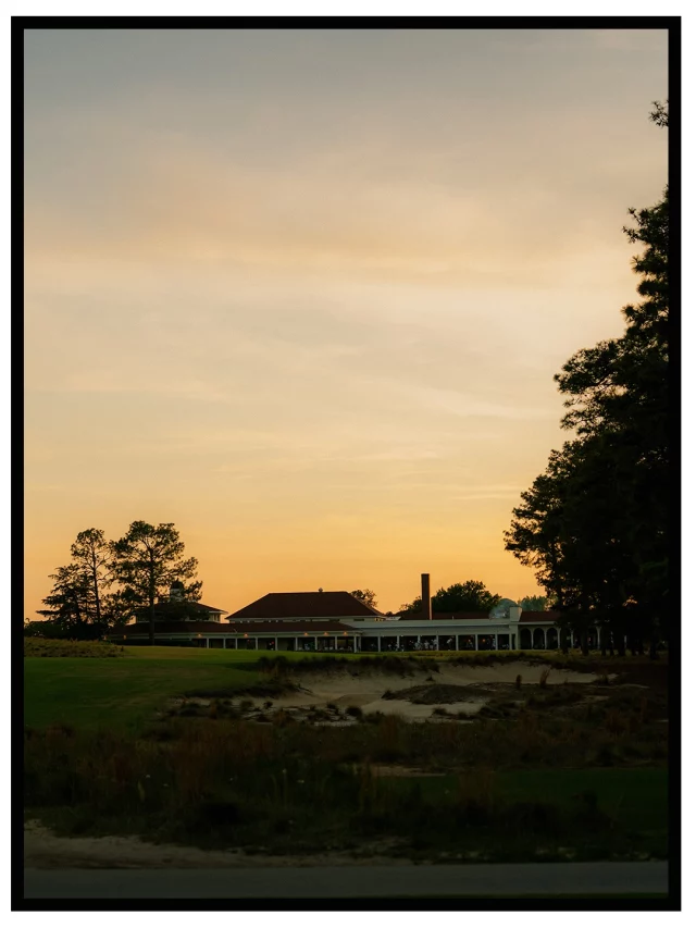 That final walk up to the clubhouse • Pinehurst No. 2 • Hole 18