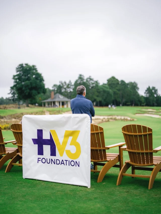 Monday morning scenes from the 100 Hole Hike on The Cradle • Players from across the Carolinas are playing 100 holes all to support Youth on Course